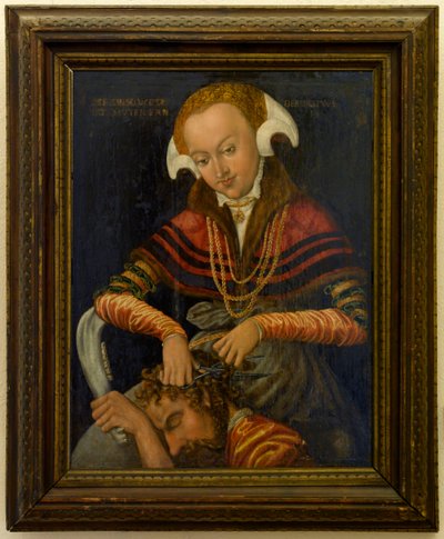 Delilah Cutting Samson